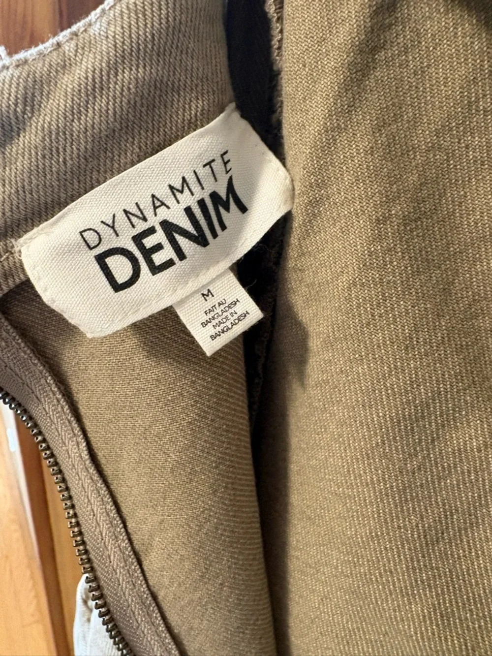 Dynamite Safari Denim Maxi Dress - Picture 4 of 6